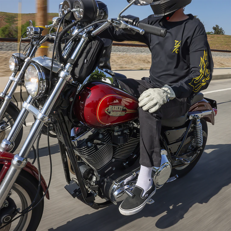 THRASHIN SUPPLY CO. Roper Leather Gloves - Bone White - XS TRG-00-07