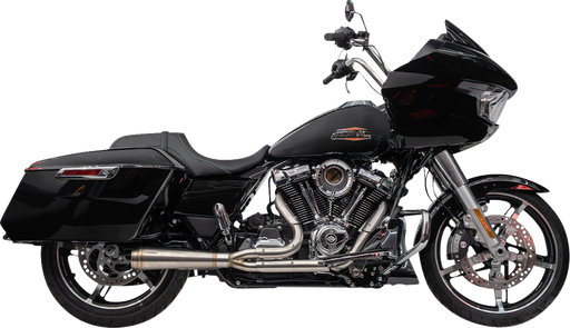 TRASK 2-into-1 Assault Exhaust System - Stainless Steel - Touring M8 TM-5011