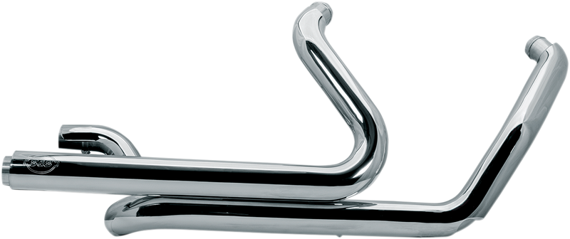 S&S CYCLE Power Tune Dual Headers - Chrome