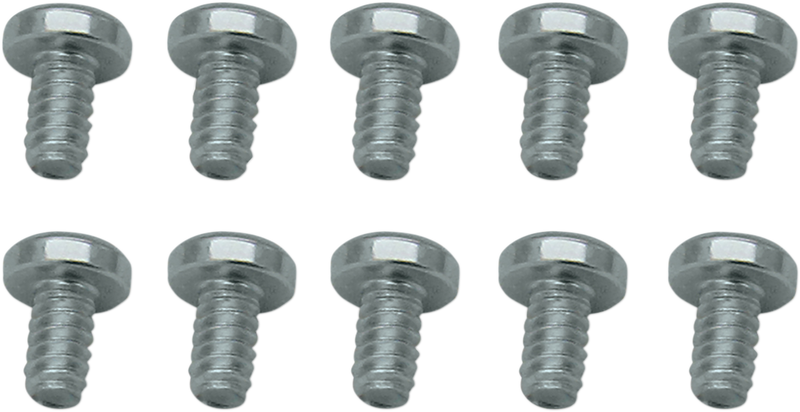 S&S CYCLE Throttle Plate Screws - 10-Pack