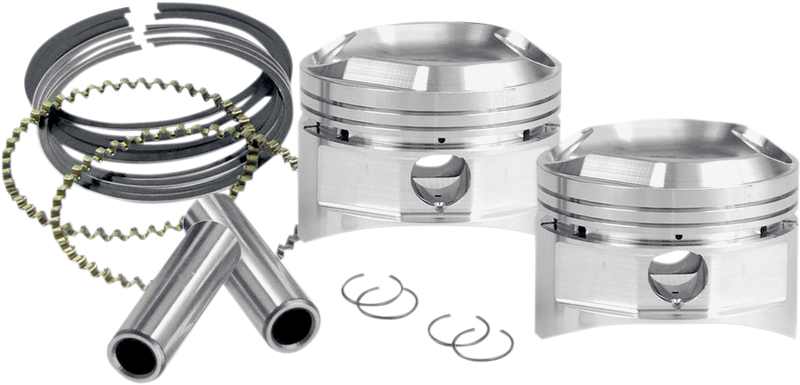 S&S CYCLE Piston Kit - for 88", 93" & 96" Super Stock? Heads - 3.625" - +.010