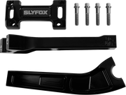 SLYFOX Handlebar Riser Kit - Pullback - 1" Clamping - 8" Rise - Black SF-1002-08-B