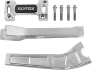 SLYFOX Handlebar Riser Kit - Pullback - 1" Clamping - 8" Rise - Raw SF-1002-08-R