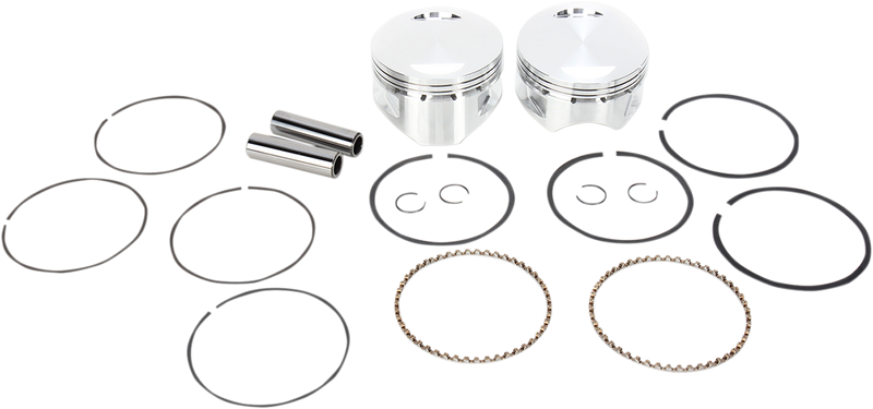 S&S CYCLE Piston Kit - for 113" Super Sidewinder - 4.0" - Standard