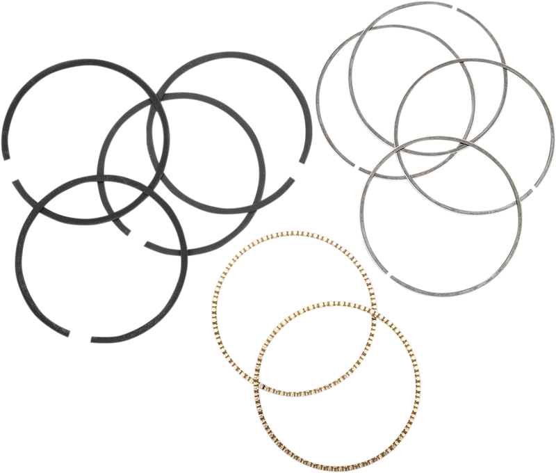 S&S CYCLE Replacement Piston Rings - 4.0" - +.010