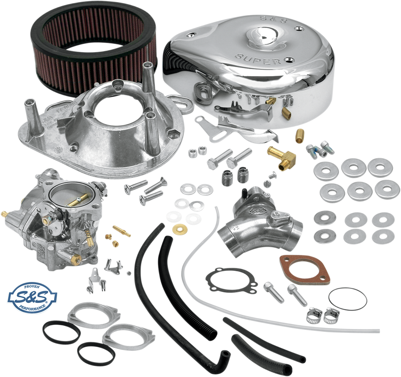 S&S CYCLE Super G Carburetor Kit - '84-'92 Evolution Big Twin