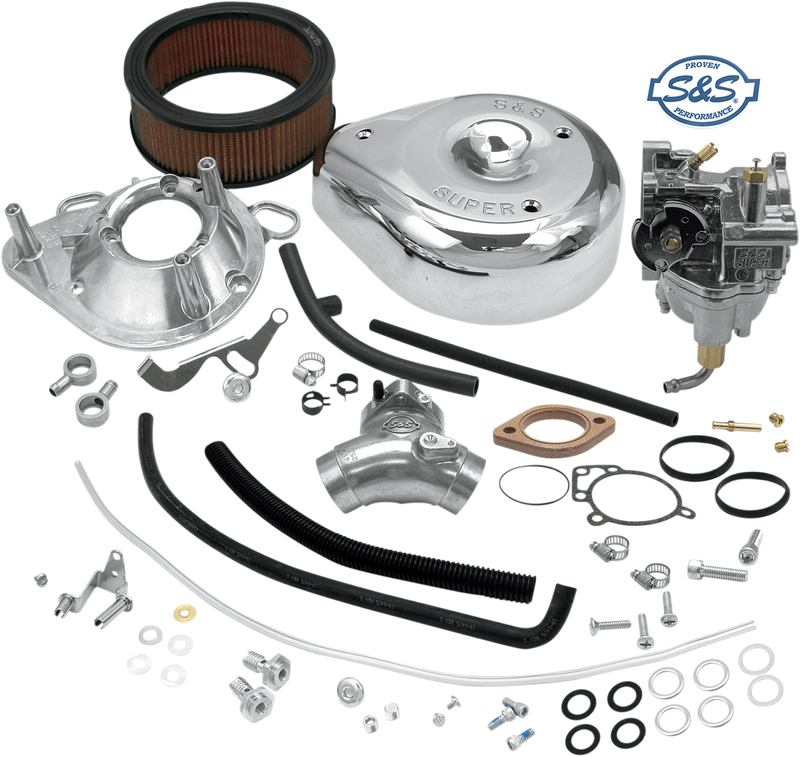 S&S CYCLE Super G Carburetor Kit - '93-'00 Evolution Big Twin