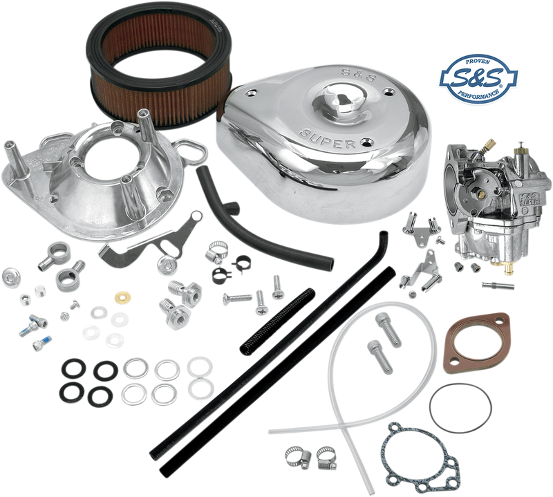 S&S CYCLE Super E Carburetor Kit - Evolution Big Twin