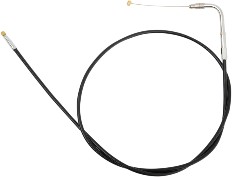 S&S CYCLE Black Vinyl Throttle Cable - 42" - Black