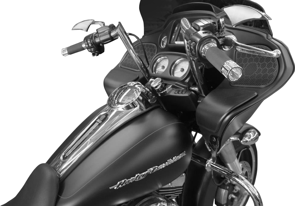 Bagger Nation PAUL YAFFE BAGGER NATION Steel Dash Kit for 6-Gallon Tank - Chrome DDK ...