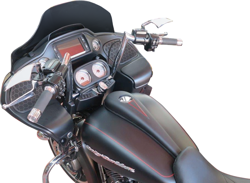 PAUL YAFFE BAGGER NATION Steel Dash Kit for 6-Gallon Tank - Gloss Black Powdercoat DDK-S-08-OEM-B