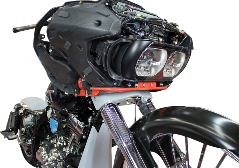 PAUL YAFFE BAGGER NATION Support Bracket - Fairing - Road Glide PYO:FSB-15L-STL-B