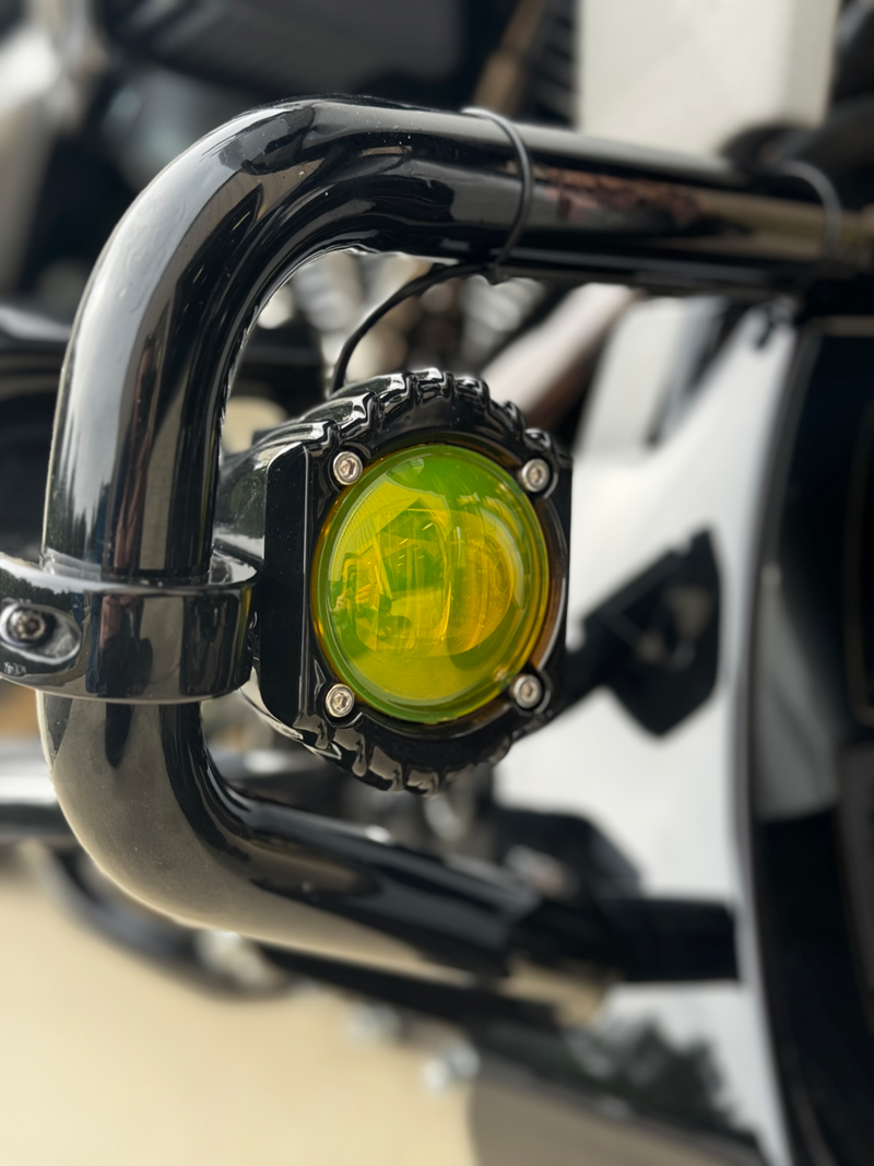 CUSTOM DYNAMICS Fog Light - Selective Yellow - Harley-Davidson® SD-FOG-6Y
