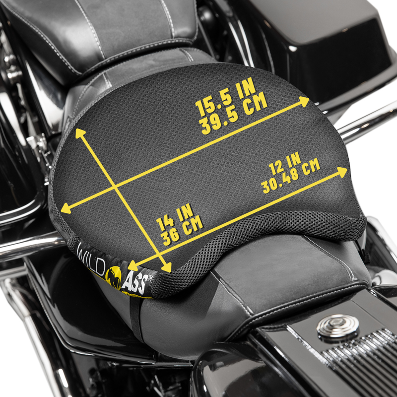WILD ASS Cushion - Air Seat - Air Gel - Smart - Black