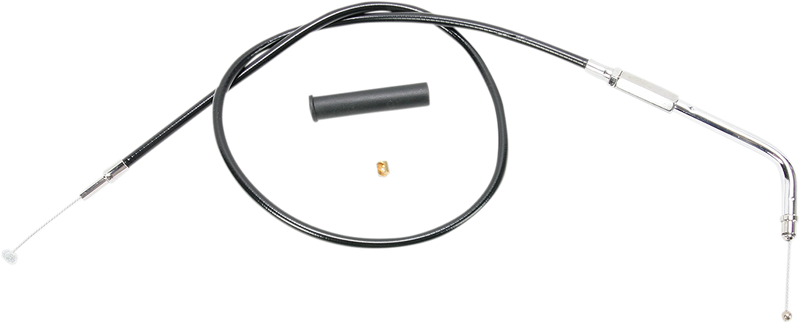 DRAG SPECIALTIES Black Vinyl Throttle Cable - 29-1/2"
