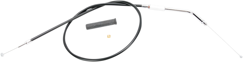 DRAG SPECIALTIES Black Vinyl Throttle Cable - 31-3/4"