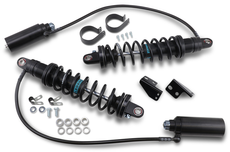 LEGEND SUSPENSION REVO ARC Remote Reservoir Shocks for 1999-2008 Touring