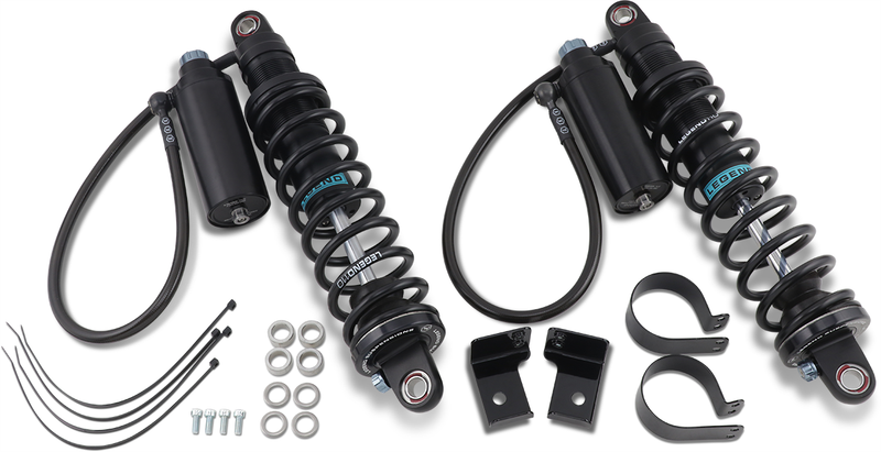 LEGEND SUSPENSION REVO ARC Remote Reservoir Shocks for 2009-2013 Touring Motorcycles