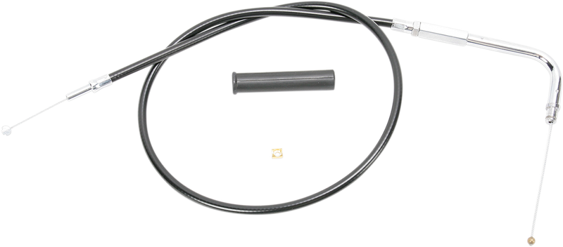 DRAG SPECIALTIES Black Vinyl Throttle Cable - 39-1/2"