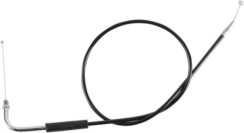 DRAG SPECIALTIES Black Vinyl Throttle Cable - 33"