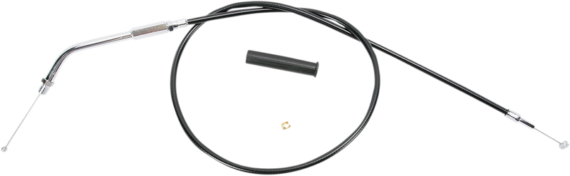 DRAG SPECIALTIES Black Vinyl Throttle Cable - 30"