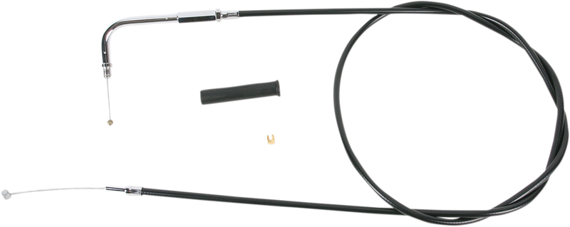 DRAG SPECIALTIES Black Vinyl Throttle Cable - 50"