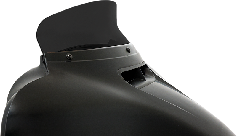 MEMPHIS SHADES Spoiler Windshield - 4-1/2" - Dark Black Smoke - FLH MEP84610