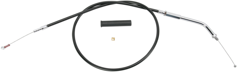 DRAG SPECIALTIES Black Vinyl Idle Cable - 32-1/2"