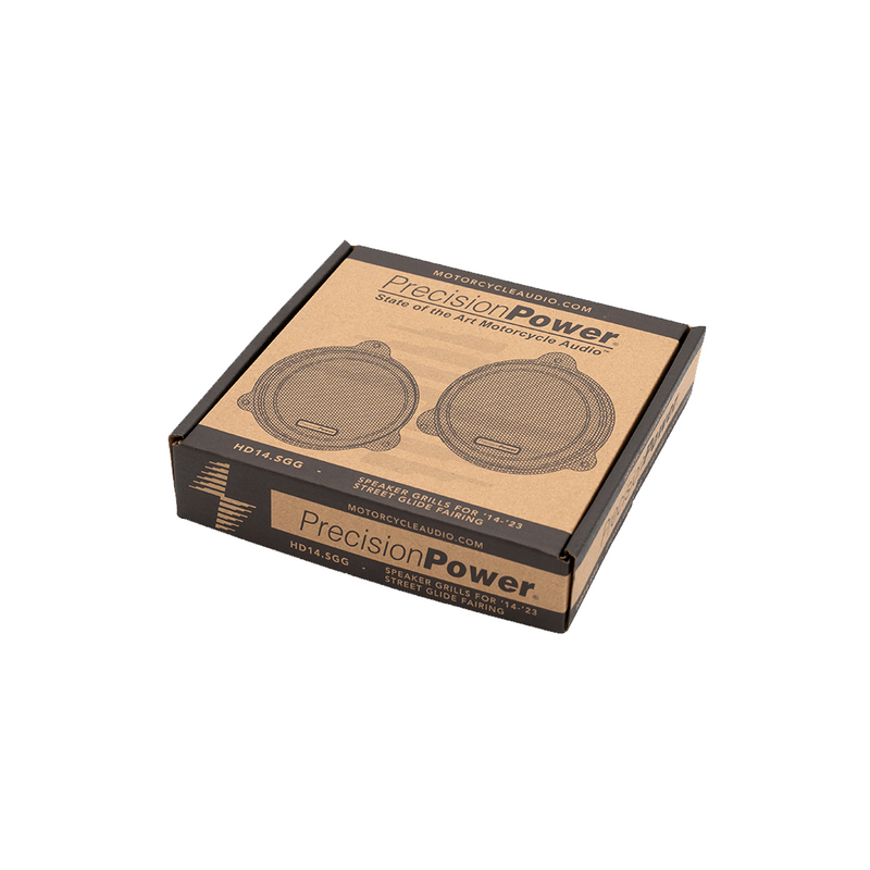 PRECISION POWER - '14-'23 Batwing Speaker Grills (Pair)