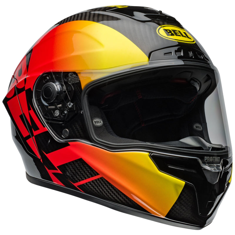 BELL Racestar DLX Flex Offset Helmet Black/Red