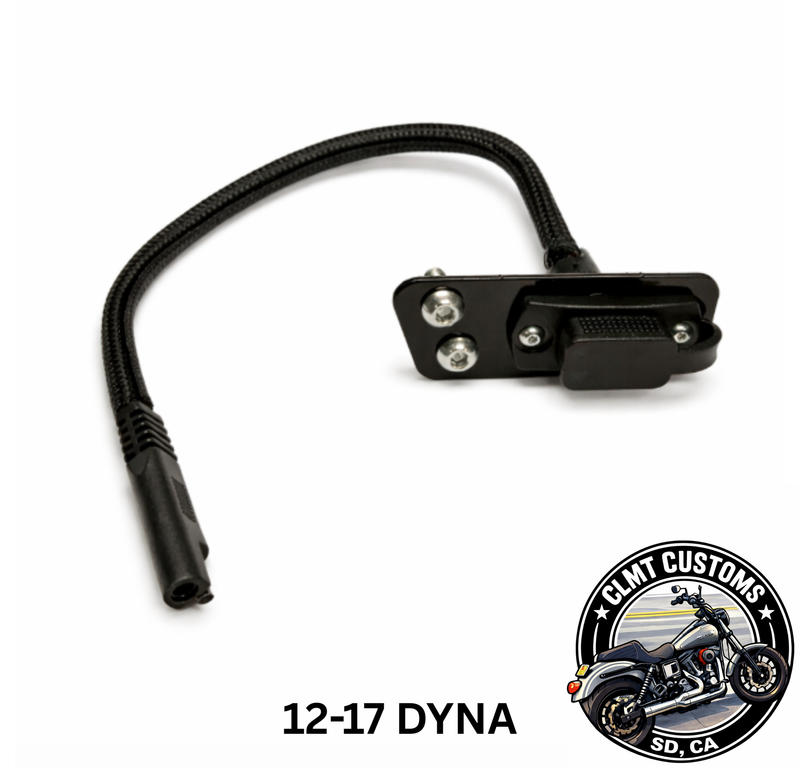 CLMT CUSTOMS - 2012-2017 Dyna Battery Tender Quick Connect Mount