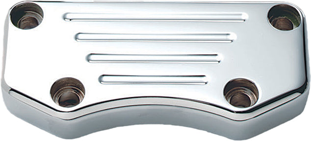 Ball Milled Top Clamp Chrome