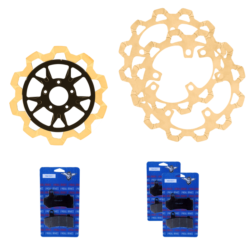24' Non-CVO Touring Front and Rear Rotor Kit