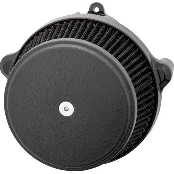 ARLEN NESS Big Sucker™ Stage 1 Air Cleaner Kit with Cover - Smooth - Wrinkle Black