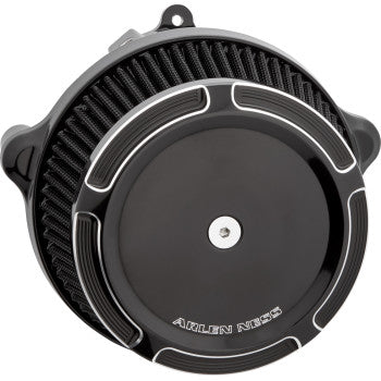 ARLEN NESS Big Sucker™ Stage 1 Air Cleaner Kit with Cover - Beveled - Black