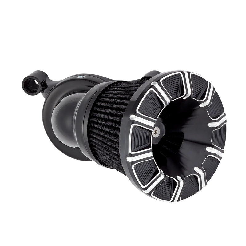 ARLEN NESS Velocity Air Cleaner Cover - 10-Gauge - Black / Machined