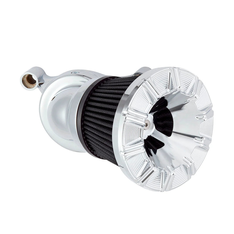 ARLEN NESS Velocity Air Cleaner Cover - 10-Gauge - Chrome