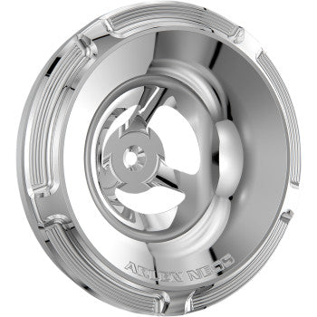 ARLEN NESS Velocity Air Cleaner Cover - Beveled - Chrome