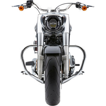 COBRA V-Bend Freeway Bar (Highway Bar) - Chrome - Softail '18-'20