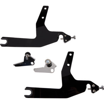 COBRA Detachable Backrest Kit - 14" - Black - Softail '00-'06