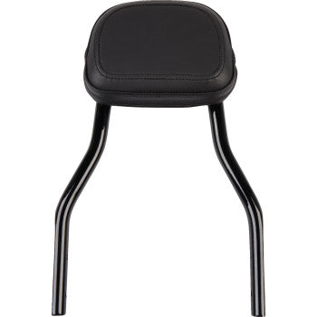 COBRA Detachable Backrest Kit - 14" - Round - Black - XL '04-'19