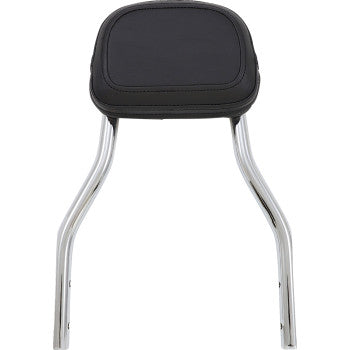 COBRA Detachable Backrest Kit - 14" - Round - Chrome - Softail '18-'19