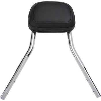 COBRA Detachable Backrest Kit - 14" - Round - Chrome - Softail '18-'20