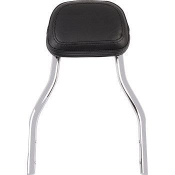COBRA Detachable Backrest Kit - 14" - Round - Chrome - FLHC/S '18-'20