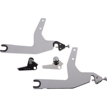 COBRA Detachable Backrest Kit - 11" - Chrome - Softail '00-'17