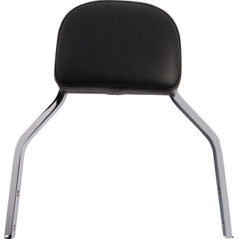 COBRA Detachable Backrest Kit - 11" - Square - Chrome - Softail '06-'17
