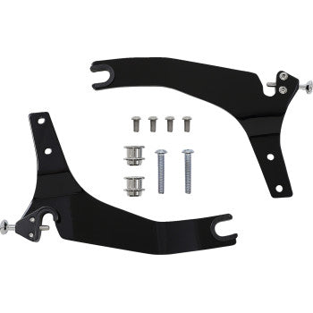 COBRA Detachable Backrest Kit - 11" - Black - Dyna '06-'17