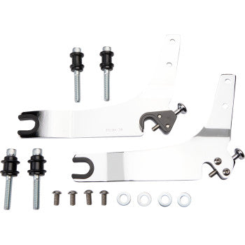 COBRA Detachable Backrest Kit - 11" - Chrome - FLHC/S '18-'20