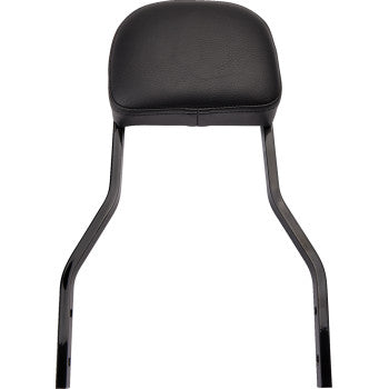 COBRA Detachable Backrest Kit - 14" - Square - Black - Softail '00-'06