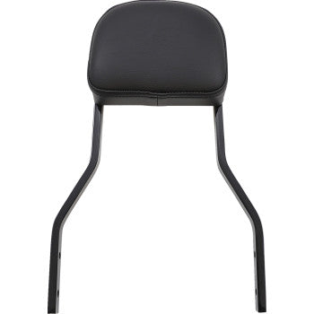 COBRA Detachable Backrest Kit - 14" - Square - Black - Sportster '04-'19